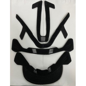 Giro Caden Visor and Pad Set Combo Black